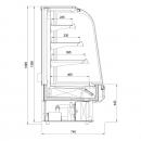 C-1 TS/O 60/CH TOSTI | Open pastry counter