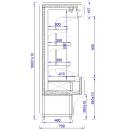 RCH 5M - 0.7 | Hűtött faliregál