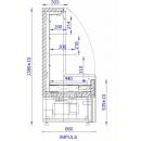 IMPULS 0.7 | Hűtött faliregál