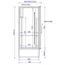 CC 1950 XL (SCH 2000) | Solid door cooler with double doors