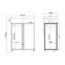FR GASTRO 1400 (SMR 1400) | Freezing cabinet