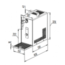 PYGMY 25/K Green Line | Dry contact one coiled beer cooler with built-in air compressor