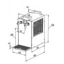 KONTAKT 70/K | Dry contact double colied beer cooler with built-in air compressor