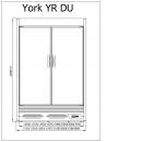 R-1 YR 100/80 YORK | Refrigerated cabinet