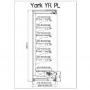 R-1 YR 100/90 YORK PLUS | Refrigerated cabinet
