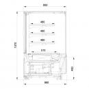 C-1 RF 60/CH RAFAELLO | Pastry counter