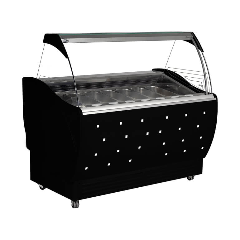 K-1 CR 7 CORNETTI | Ice-cream display for 7 SM