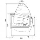 K-1 CR 7 CORNETTI | Ice-cream display for 7 SM