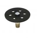 Glass rinser for drip tray