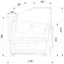 K-1 PAR 18 PARADISO | Ice-cream display for 18 SM