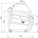 K-1 BT 24 BISCOTTI | 24 tégelyes fagylalt pult