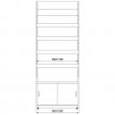 R-1 BL 90 BELLISSIMA | Neutral pastry rack