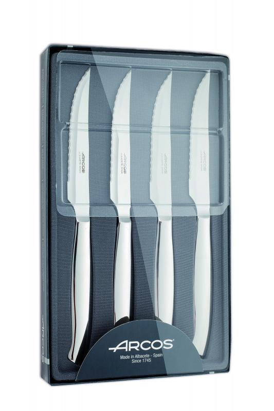ARCOS Juegos Chuleteros | 4 db-os Steak késkészlet