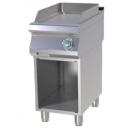 FTHC 740 E | Electric griddle plate with smooth plate and opened base | chromed