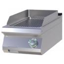 FTRC 704 E | Electric griddle plate with ribbed plate - chromed