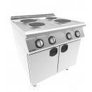 7KE 20 | Elektromos főzőlap ajtóval zárt alsó szekrényen