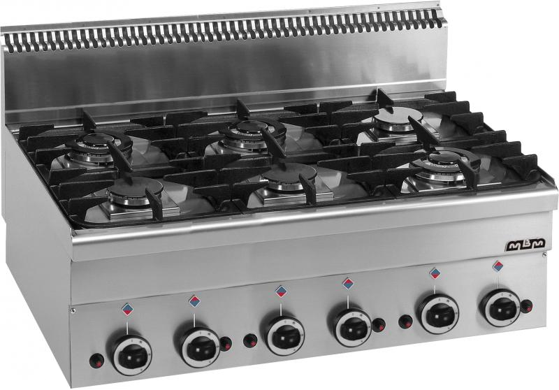G6S6 | 4 burner gas range