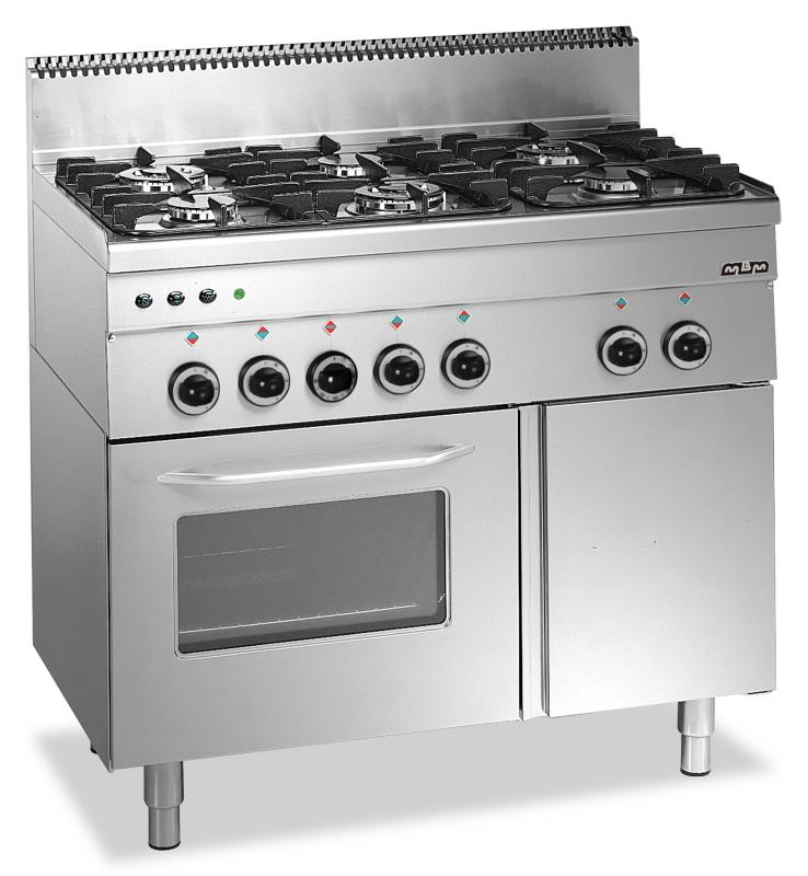 G6SFA6 | 6 burner gas cooker