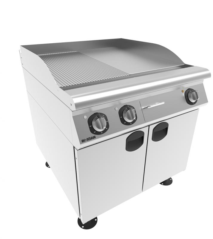 9IE 21 | Electric grill with ribbed plate