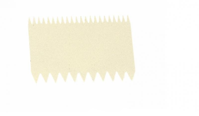 Polypropylene scraper 11x7,5 cm