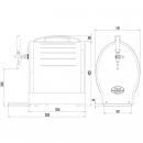 SOUDEK 35 NEW Green Line | Hordó típusú egykörös sörcsapoló