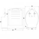 SOUDEK 50 NEW Green Line | Hordó típusú kétkörös sörcsapoló