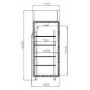CC GASTRO 700 (SCH 700) | Solid door cooler