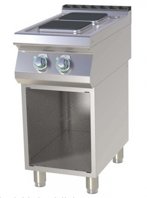 SPQ 740 E | Electric range quadratic plates with base
