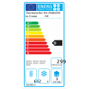 KH-PA800TN-HC | Solid door INOX cooler