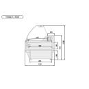 FIONA 0.94 STAT | Refrigerated counter