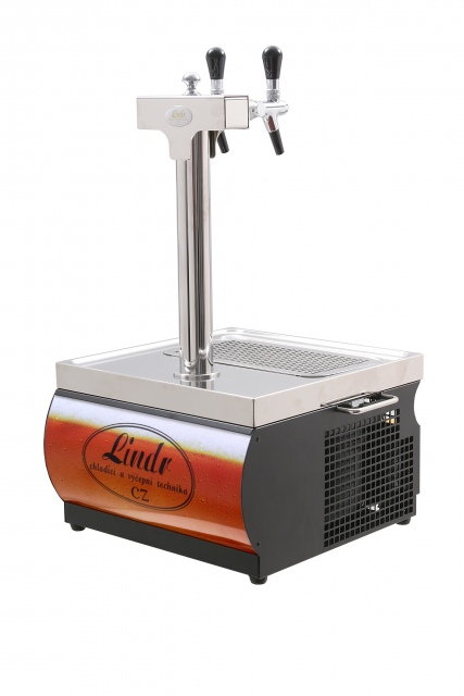 KONTAKT 55/K Profi Green Line | Double coiled dry beer cooler with built in air compressor