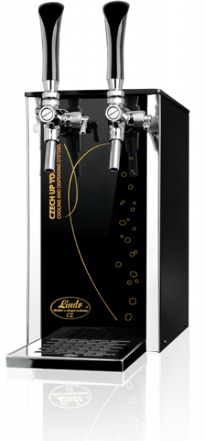 PYGMY 25/K Exclusive | Overcounter wine cooler with 2 tap