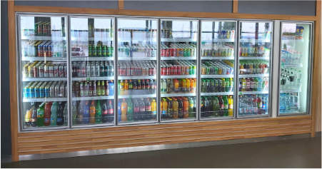 Járható hűtőkamra